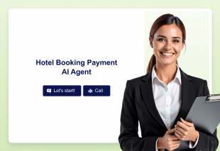 Hotel Booking Payment AI Agent Template Thumbnail