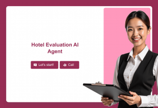 Hotel Evaluation AI Agent Template Thumbnail