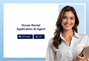 House Rental Application AI Agent Template Thumbnail