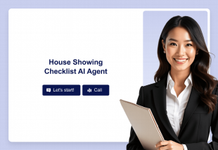 House Showing AI Agent Template Thumbnail