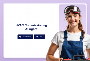 HVAC Commissioning AI Agent Template Thumbnail