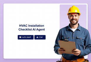 HVAC Installation AI Agent Template Thumbnail