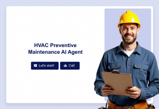 HVAC Preventive Maintenance AI Agent Template Thumbnail