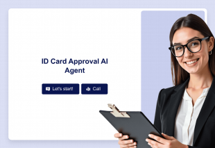 ID Card Approval AI Agent Template Thumbnail