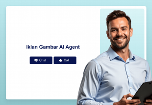 Iklan Gambar AI Agent Thumbnail