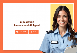 Immigration Assessment AI Agent Template Thumbnail
