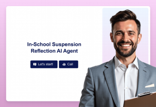 In-School Suspension Reflection AI Agent Template Thumbnail