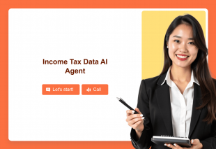 Income Tax Data AI Agent Template Thumbnail