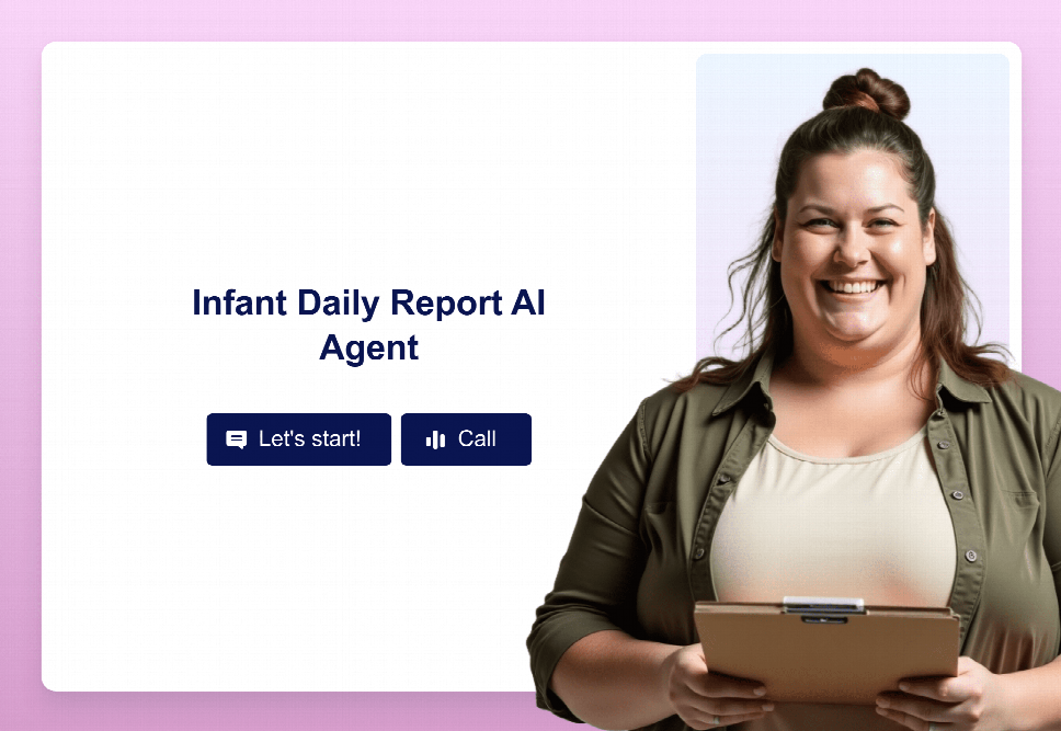 Infant Daily Report Assistant | Jotform