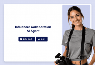 Influencer Collaboration AI Agent Template Thumbnail