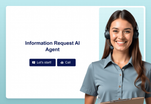 Information Request AI Agent Template Thumbnail