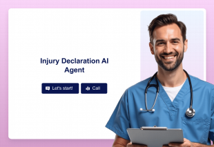 Injury Declaration AI Agent Template Thumbnail