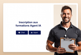Inscription aux formations Agent IA Thumbnail