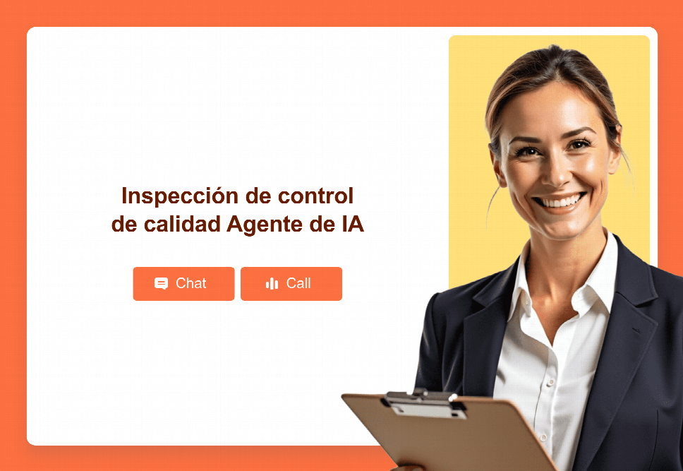 Inspección de control de calidad Agente de IA | Jotform