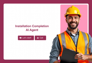 Installation Completion AI Agent Template Thumbnail