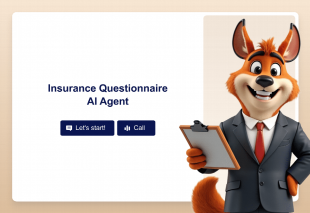 Insurance Questionnaire AI Agent Template Thumbnail