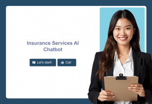 Insurance Services AI Chatbot Template Template Thumbnail