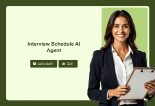 Interview Schedule AI Agent Template Thumbnail