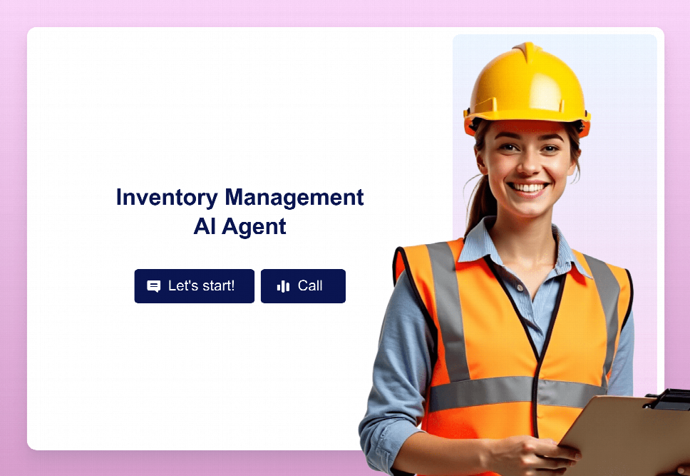 Inventory Management AI Agent Template | Jotform