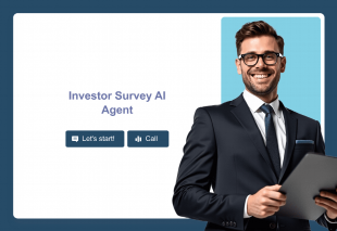 Investor Survey AI Agent Template Thumbnail