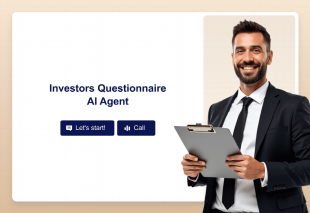 Investors Questionnaire AI Agent Template Thumbnail