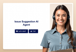Issue Suggestion AI Agent Template Thumbnail