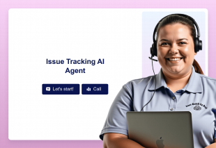 Issue Tracking AI Agent Template Thumbnail
