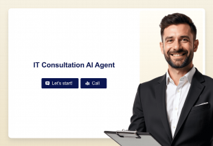 IT Consultation AI Agent Template Thumbnail