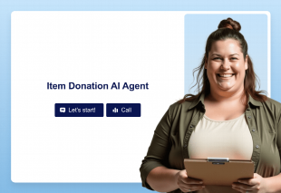 Item Donation AI Agent Template Thumbnail