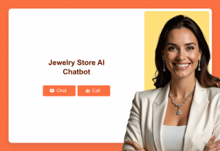 Jewelry Store AI Chatbot Template Template Thumbnail
