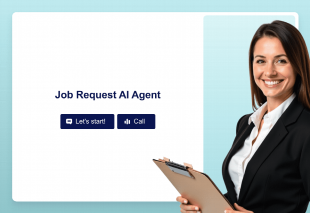 Job Request AI Agent Template Thumbnail