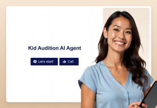 Kid Audition Virtual Coordinator Template Thumbnail