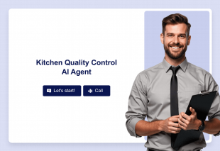 Kitchen Quality Control AI Agent Template Thumbnail