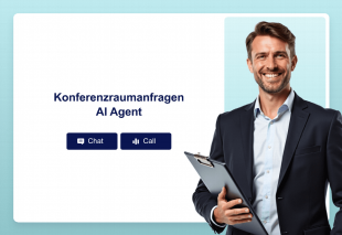 Konferenzraumanfragen AI Agent Thumbnail
