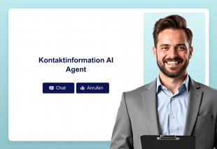 Kontaktinformation AI Agent Template Thumbnail