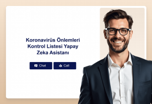 Koronavirüs Önlemleri Kontrol Listesi Yapay Zeka Asistanı Thumbnail