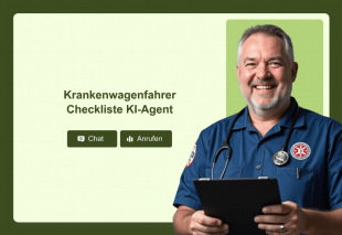 Krankenwagenfahrer Checkliste KI-Agent Thumbnail