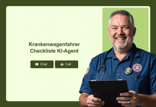 Krankenwagenfahrer Checkliste KI-Agent Thumbnail