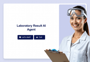 Laboratory Result AI Agent Template Thumbnail