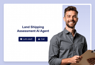 Land Shipping Assessment AI Agent Template Thumbnail