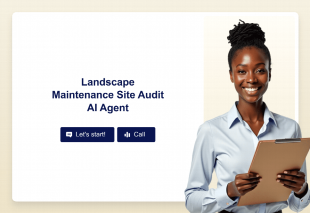 Landscape Maintenance Site Audit AI Agent Template Thumbnail