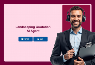 Landscaping Quotation AI Agent Template Thumbnail