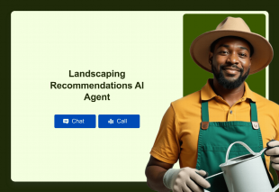 Landscaping Recommendations AI Agent Template Thumbnail