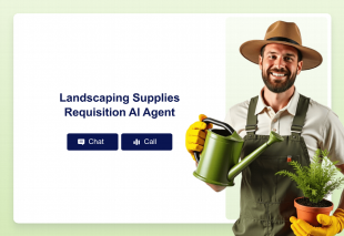 Landscaping Supplies Requisition AI Agent Template Thumbnail