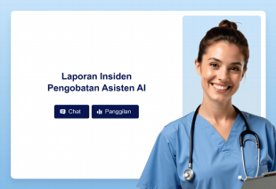 Laporan Insiden Pengobatan Asisten AI Template Thumbnail