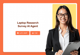 Laptop Research Survey Assistant Thumbnail