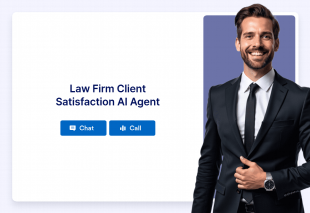 Law Firm Client Satisfaction AI Agent Template Thumbnail