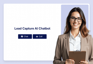 Lead Capture AI Chatbot Template Thumbnail