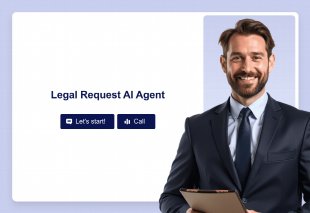 Legal Request AI Agent Template Thumbnail