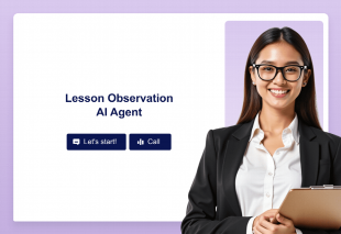 Lesson Observation AI Agent Template Thumbnail